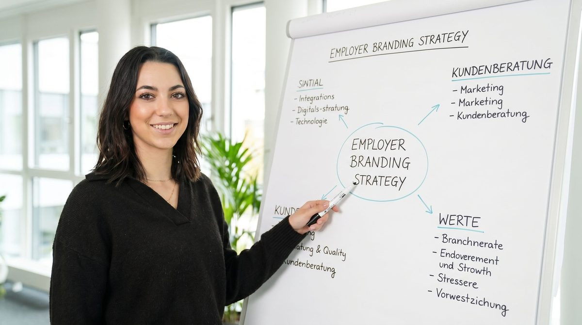 prodigy Brand-&-Strategy-Team bei einer Employer-Branding-Produktion