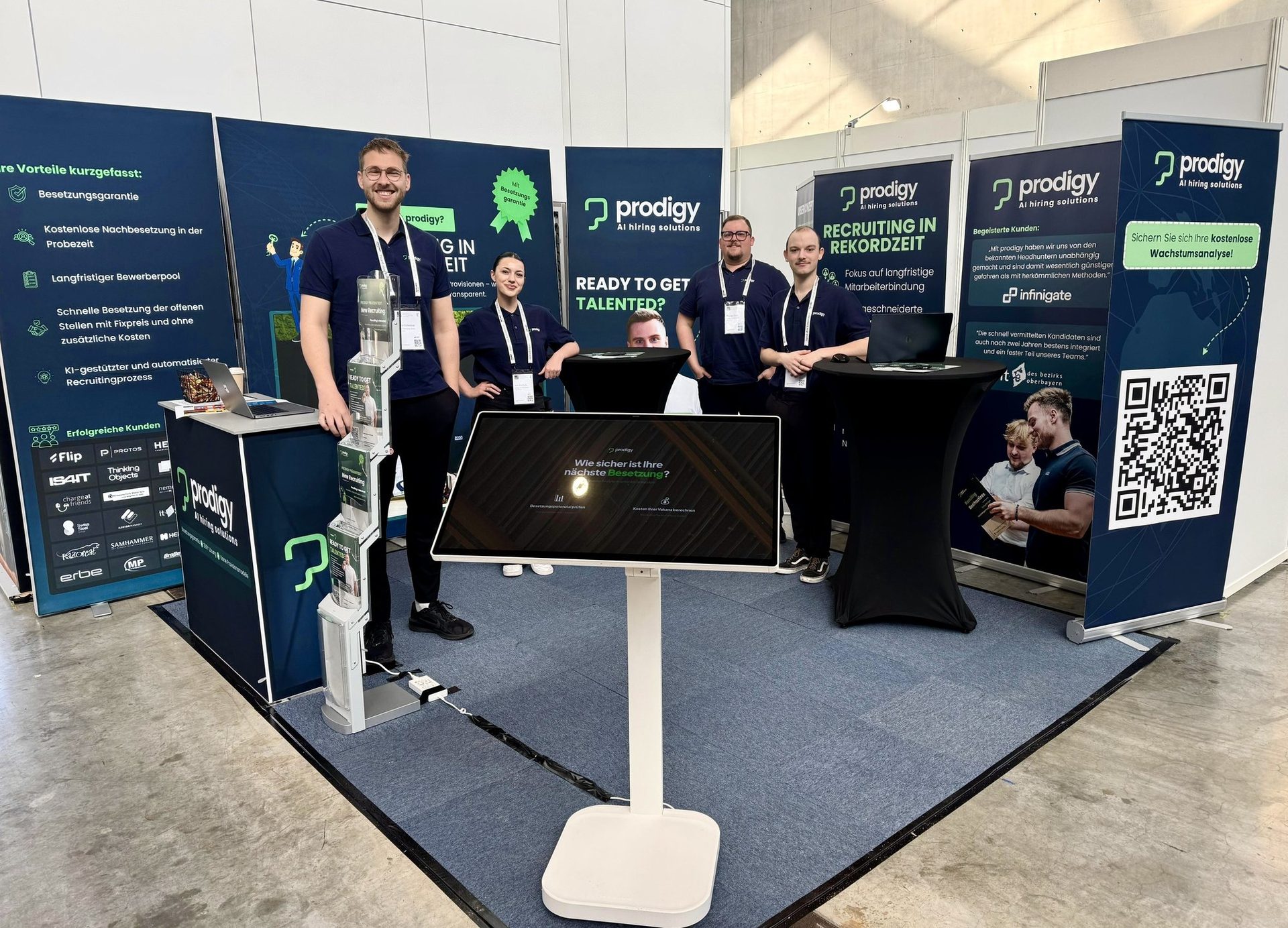 Das prodigy-Team gemeinsam beim ZP Süd